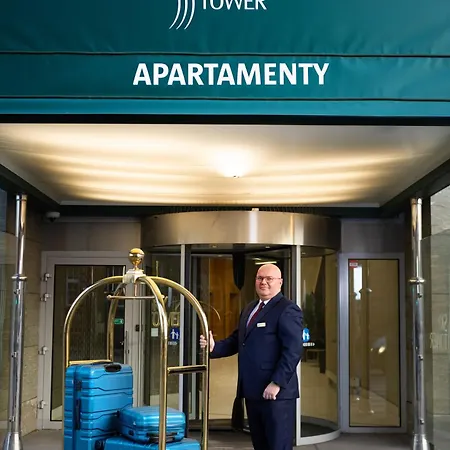 Apartamenty Sky Tower Z Jakuzzi Przy Oknie Apartment