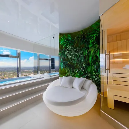 Sky Tower Z Jakuzzi Przy Oknie By Bqqk * Wrocław