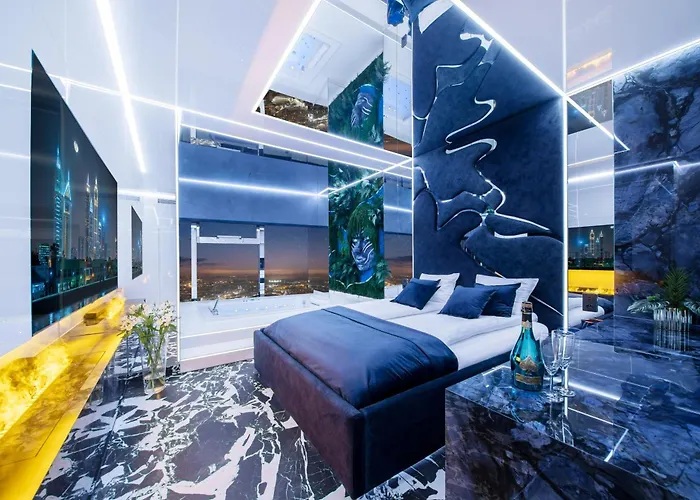 Apartamenty Sky Tower Z Jakuzzi Przy Oknie By Bqqk Wroclaw