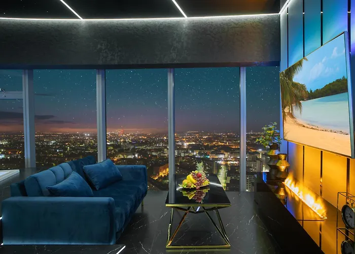 Apartamenty Sky Tower Z Jakuzzi Przy Oknie By Bqqk * Wroclaw