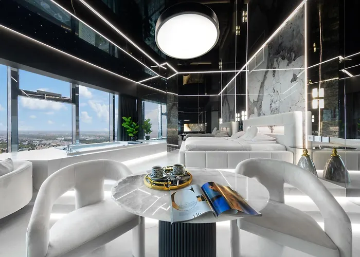 Apartamenty Sky Tower Z Jakuzzi Przy Oknie By Bqqk Wroclaw