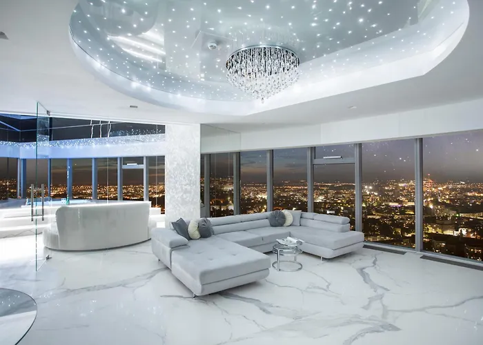 Apartamenty Sky Tower Z Jakuzzi Przy Oknie By Bqqk * Wroclaw