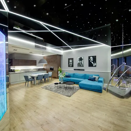 Sky Tower Z Jakuzzi Przy Oknie Appartement *