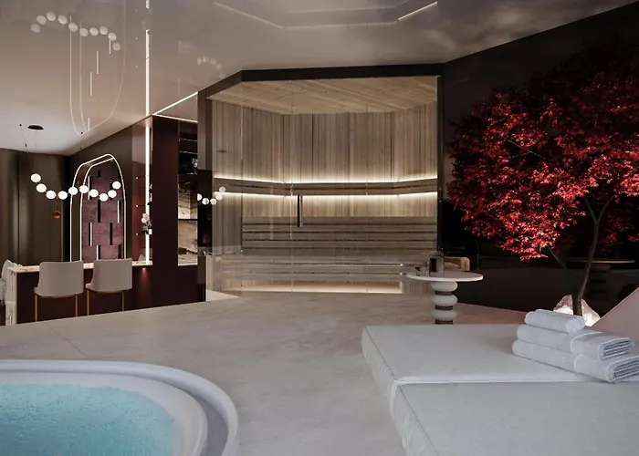 아파트 Sky Tower Z Jakuzzi Przy Oknie By Bqqk